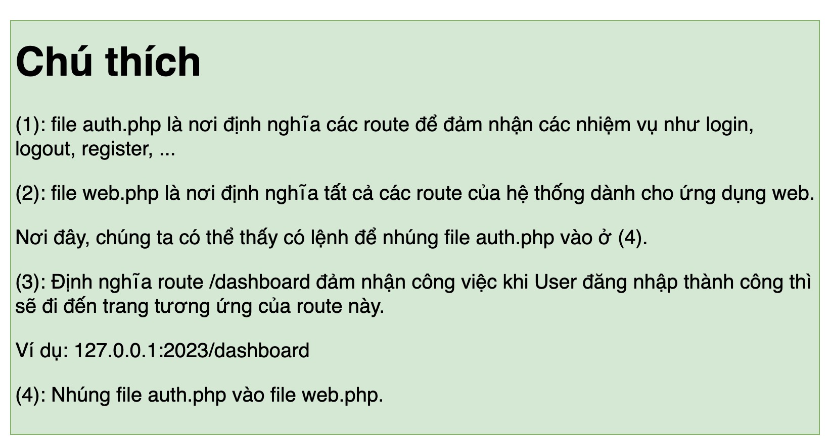 [Laravel8][Blog_Demo] Authentication Diagram-routes - web.php - chú thích